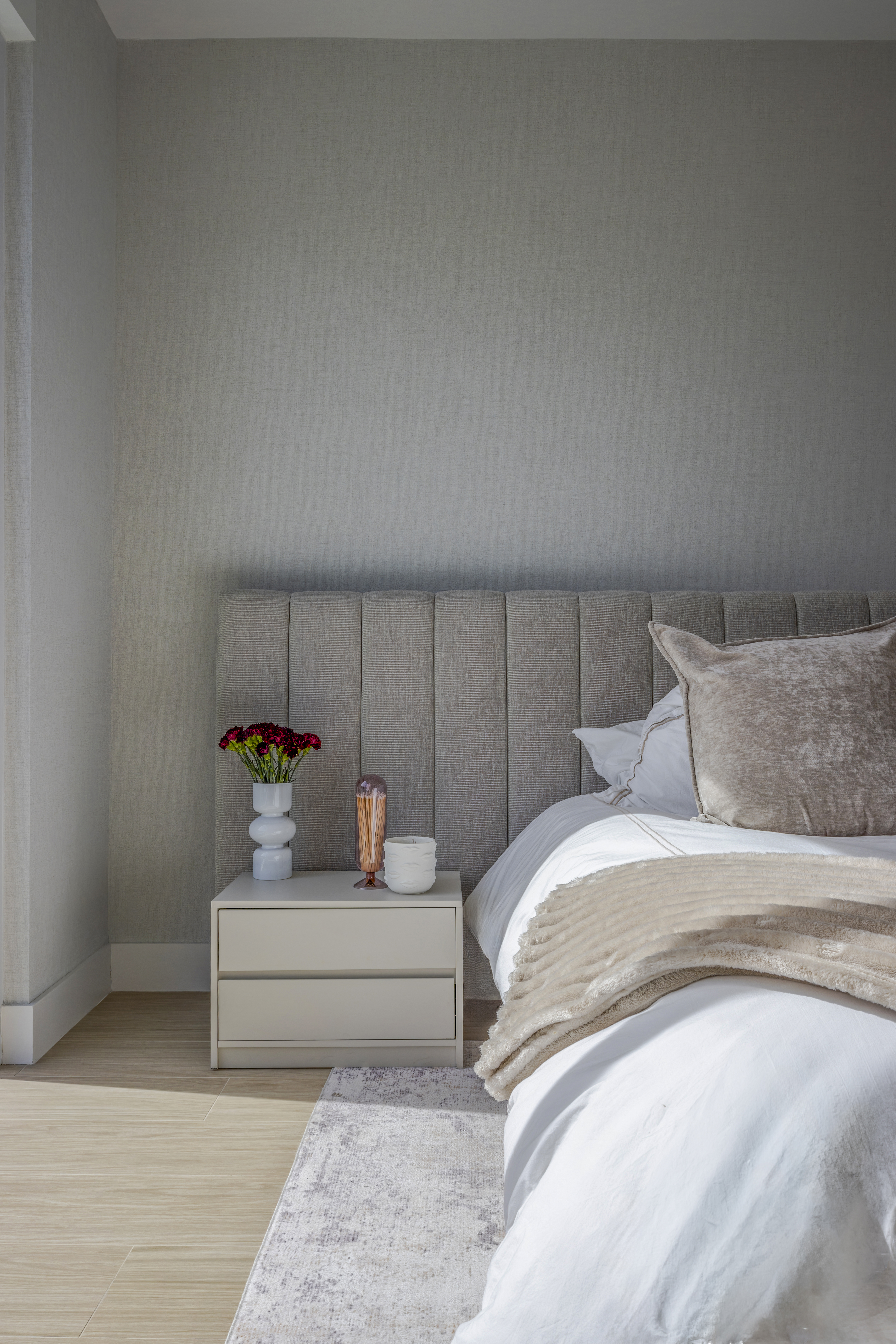 Bedroom — nightstand detail