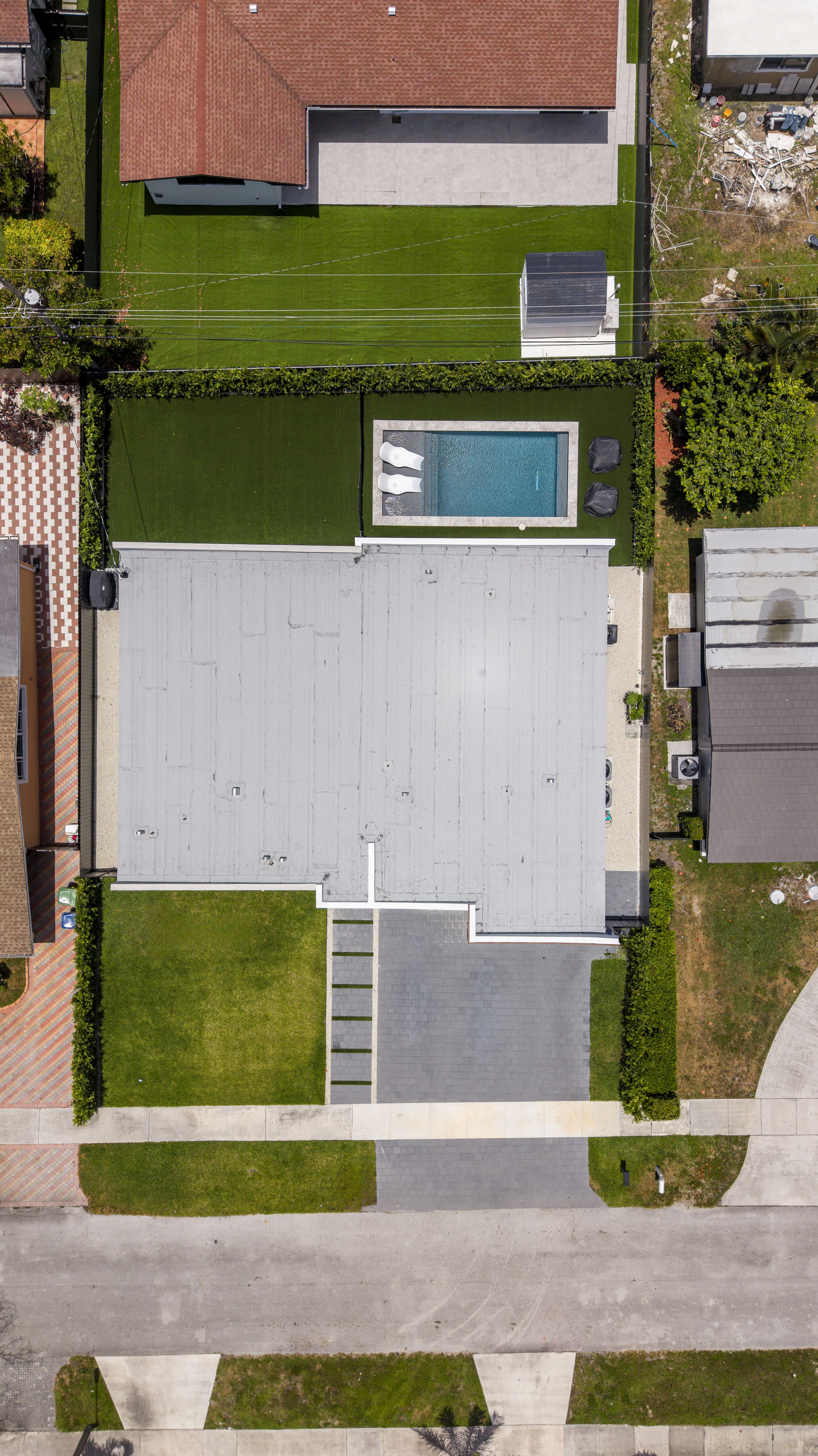 Exterior — aerial overview of property