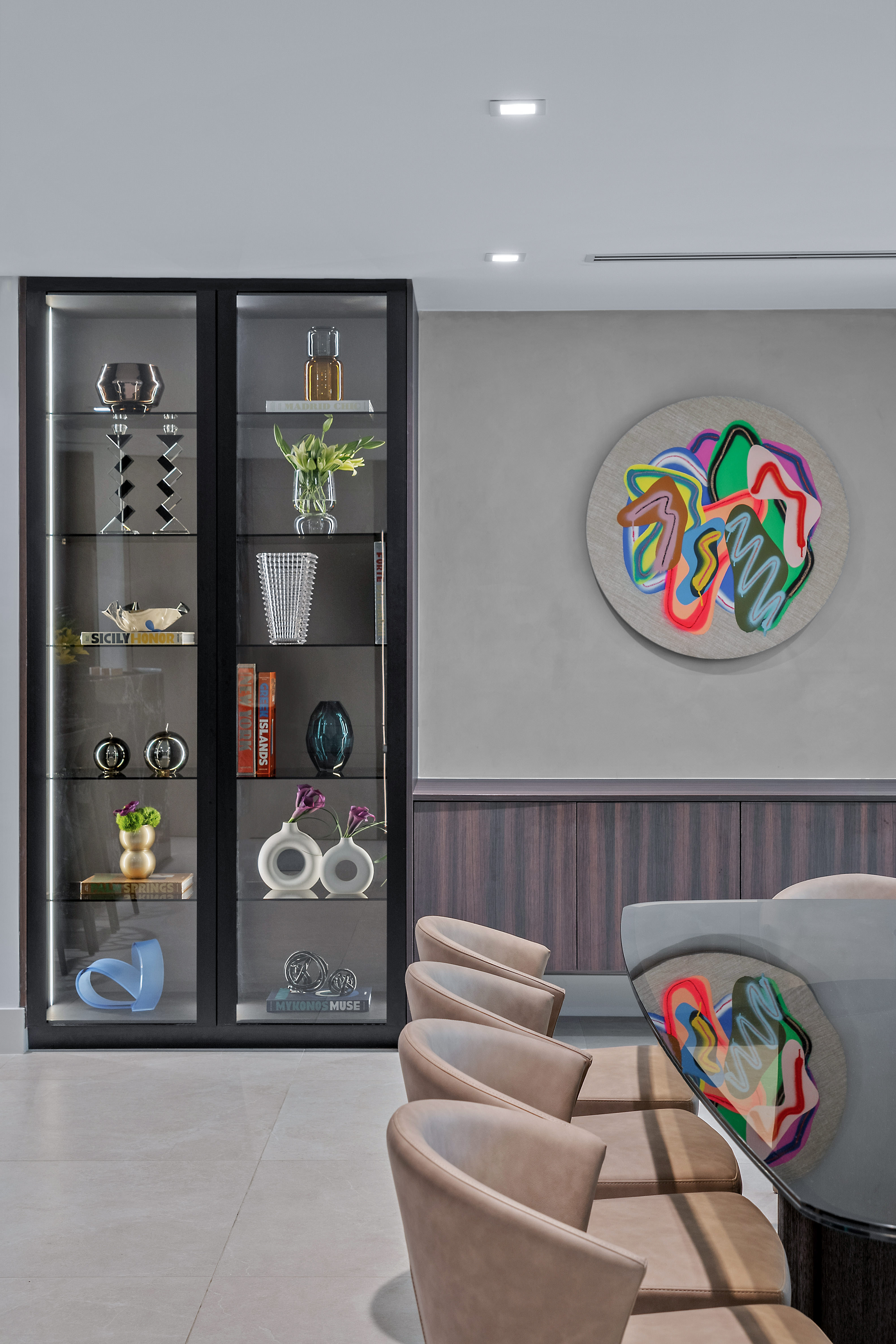 Art display cabinet
