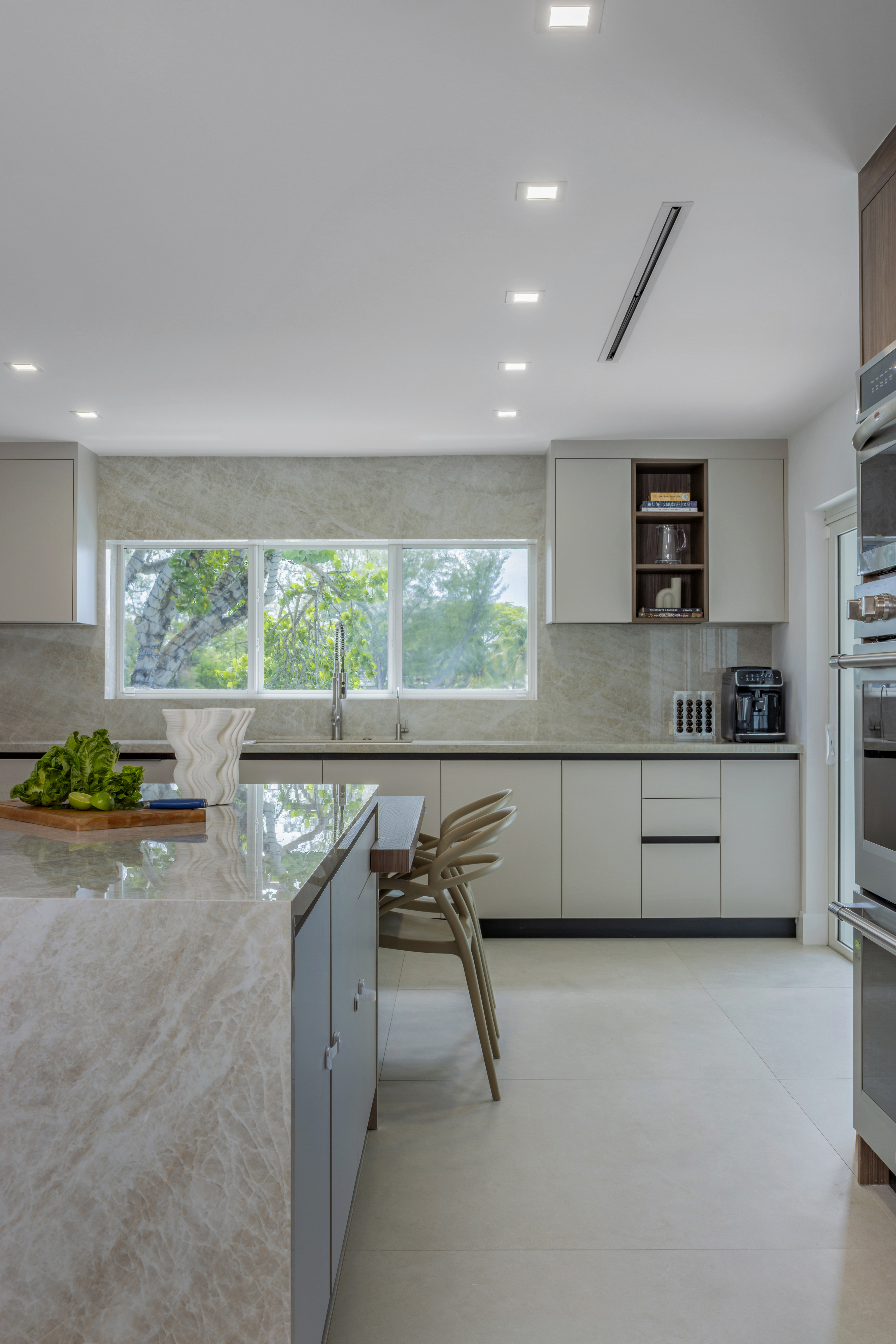 Kitchen island and countertops