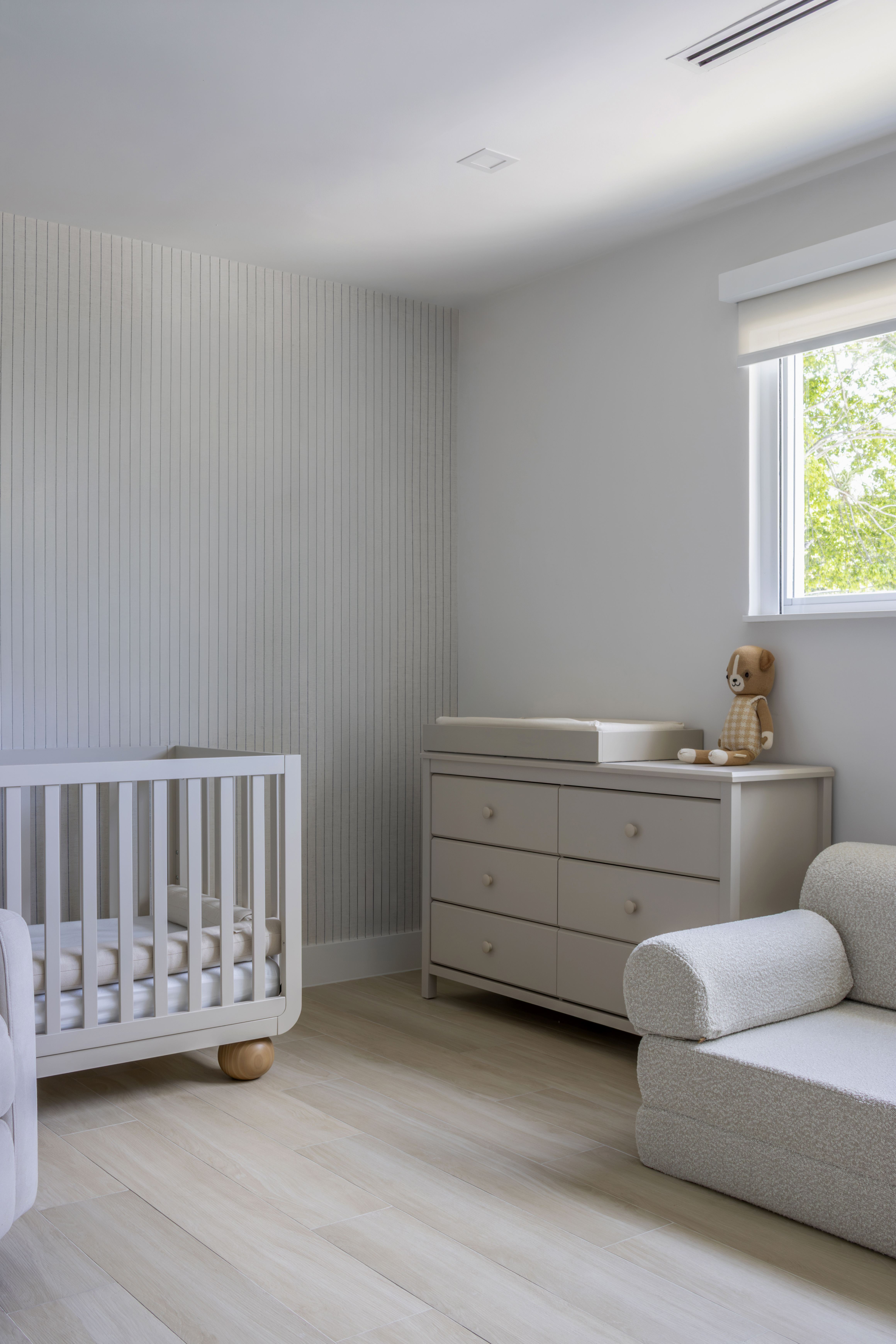 Baby room — crib and dresser