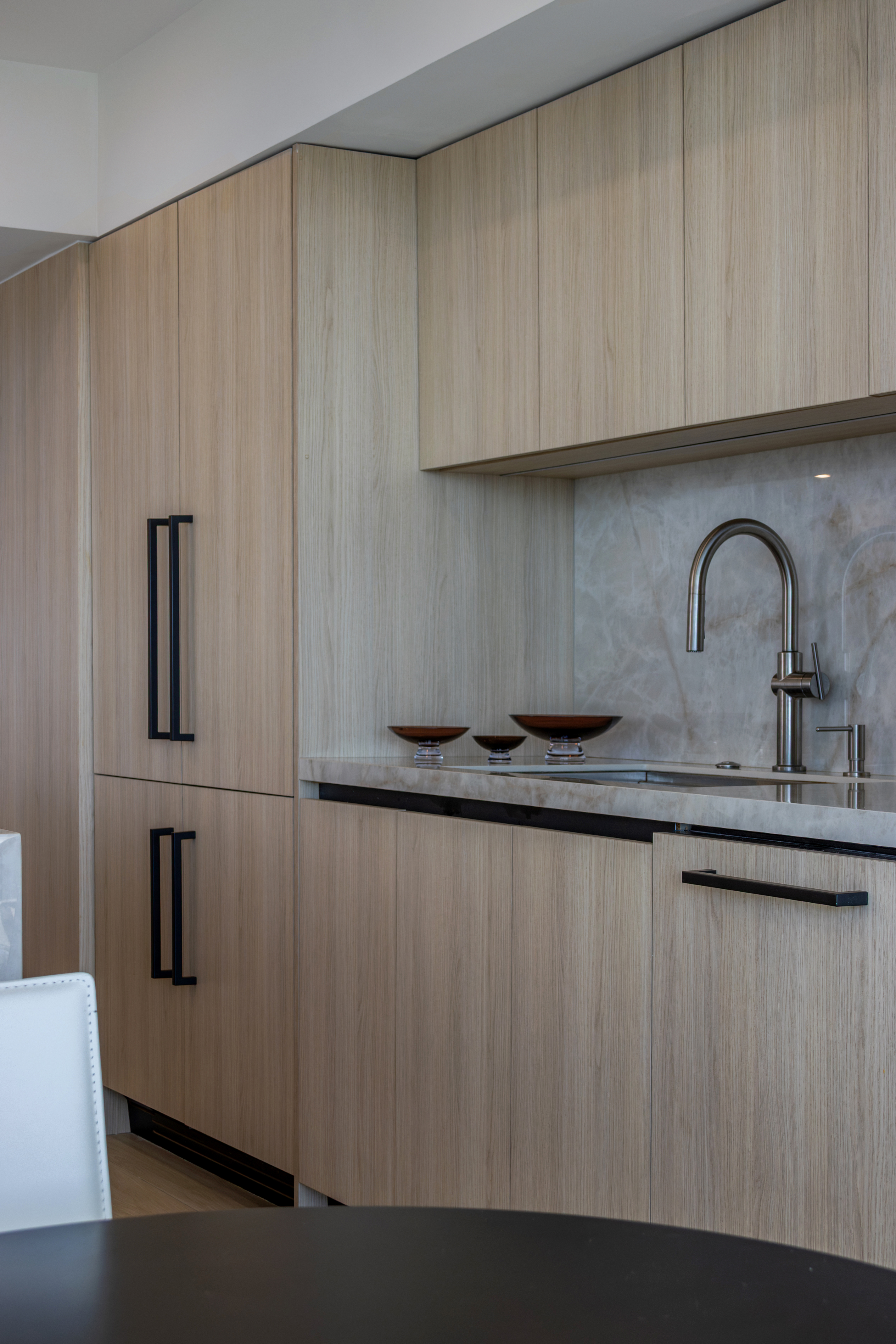 Kitchen cabinetry close-up