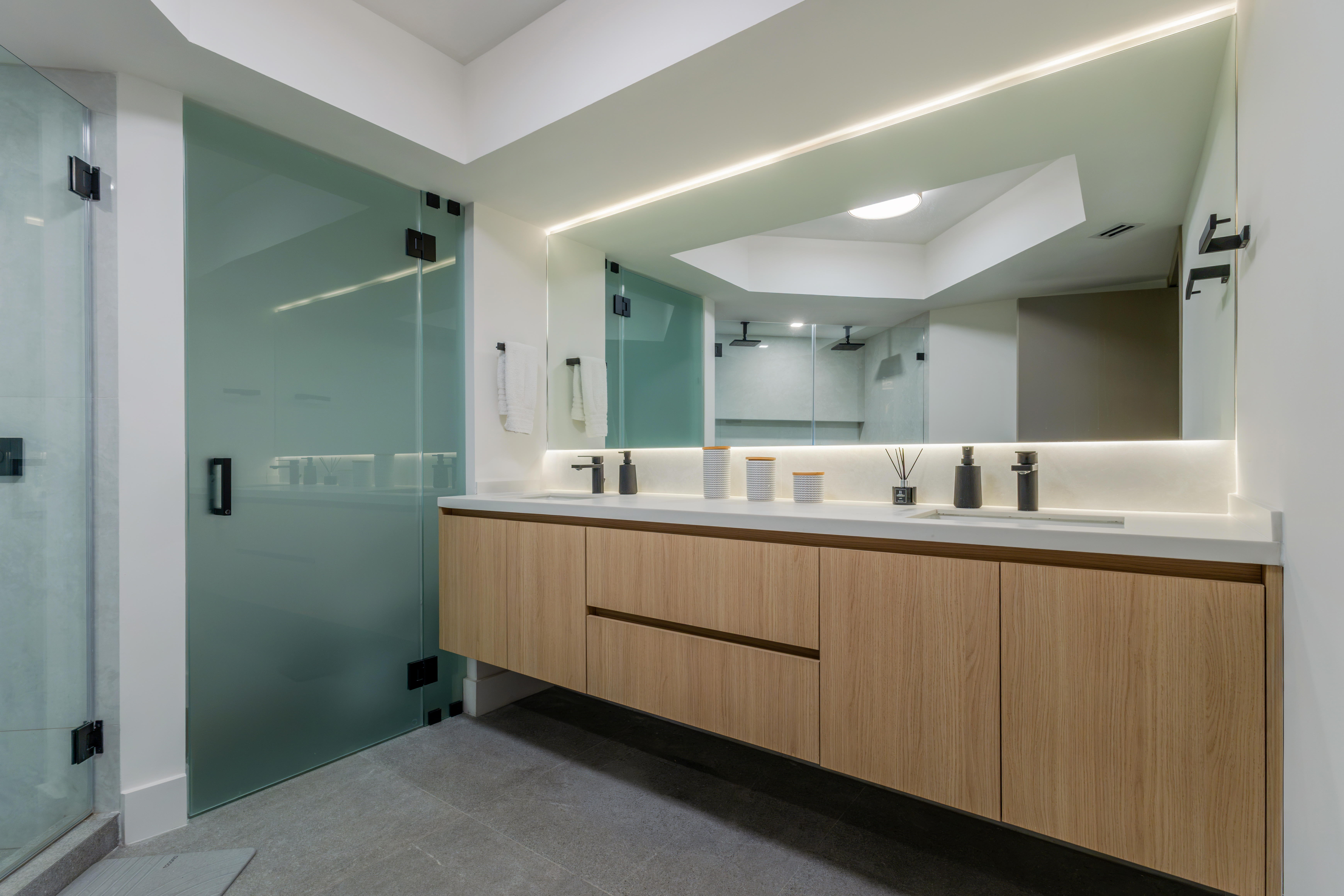 Master bathroom shower